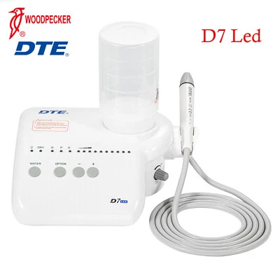 Woodpecker DTE D7 LED Dental Ultrasonic Piezo Scaler HD-7L Fit SATELEC Handpiece - Image 1 of 4