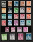 Alliierte Besetzung BIZONE 1948  Bauten Mi Nr. 73 -100  postfrisch ** - PRACHT |