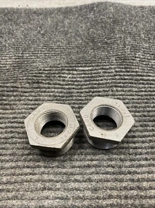 Lot of 2 Ward Hex Plug Malleable Iron 1" x 1-1/2" - Picture 1 of 7