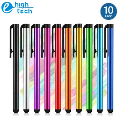 10* Capacitive Touch Screen Stylus Pen Universal for iPhone iPad Samsung Tablet - Image 1 of 4