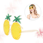3 Pcs Hawaii Party Pineapple Glasses Funny Decorative Fruit Eyewear Dancing