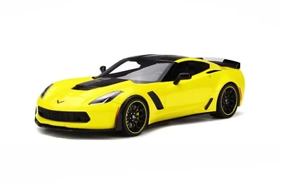 GT Spirit 2016 Chevy Corvette C7-R Z06 Yellow Tintcoat 1:18 GT171 - Image 1 of 4