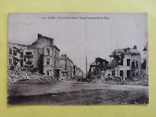 CPA de 1915 FRANCE Guerre War REIMS (Marne) Place et Rue CLOVIS Magasin MODES