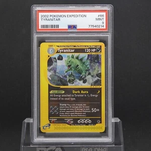 PSA 9 Tyranitar 66/165 Expedition E Series Rare WOTC Graded Pokemon - Picture 1 of 3