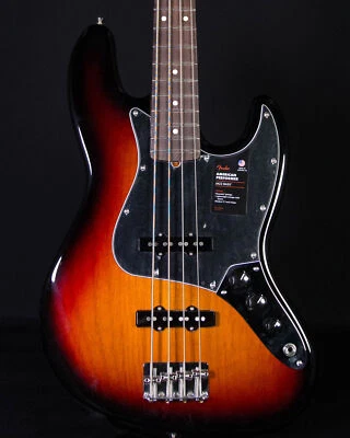 Fender American Performer Jazz Bass, Rosewood FB, 3-Color Sunburst - Image 1 of 4