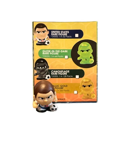 INTERNATIONAL SOCCER TEENYMATES RARE UNITED STATES FIGURE USA 1:32 PACKS Cover