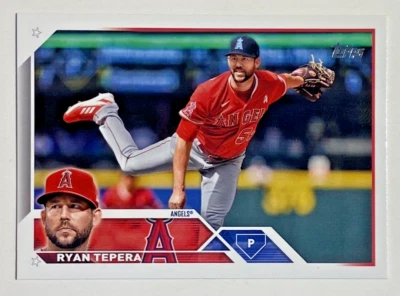 2023 TOPPS SERIES 2 Baseball #375 RYAN TEPERA Advanced Stats /300 ssp - Image 1 of 2
