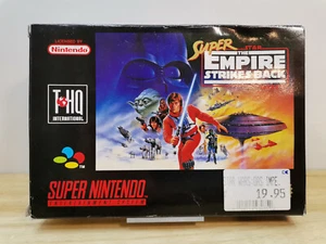 Super Nintendo SNES Spiel - Super Star Wars - The Empire strikes back (OVP)(PAL) - Bild 1 von 8