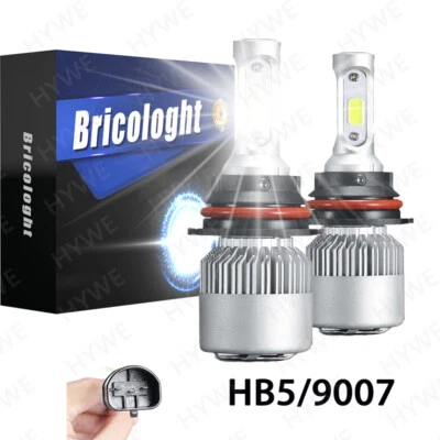 9007 Kit de bombillas de faros LED para Ford F-150 F-250 F-350 Super Duty blanco frío 2x Foto 1 de 4