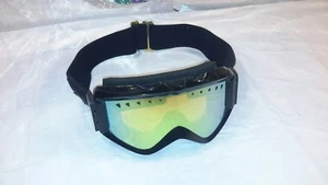 Gafas reflectantes Snowboarding Acolchado Ventilado Negro Oro Prendas para la cabeza de deportes extremos - Imagen 1 de 7
