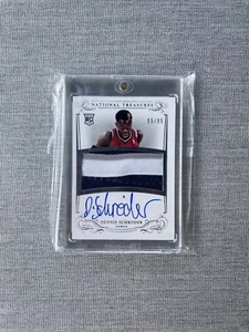 2013-14 Panini Dennis Schroder National Treasures RC Auto Patch /99 Rookie RPA - Bild 1 von 1
