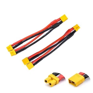 1pcs XT30 Parallel cable Y Wire 10cm 14AWG Battery Charger Cable for Rc Drone - Picture 1 of 5