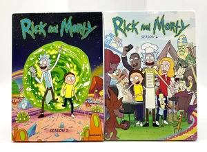 Rick and Morty DVD Seasons 1 and 2 Cartoon Network USA and Canada format N1 - Picture 1 of 6