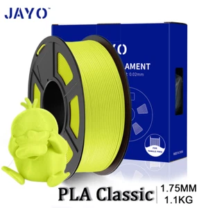 JAYO PLA Classic Lemon Yellow 1.1KG/SET 1,75mm High-Speed 3D Printer Filament - Picture 1 of 8
