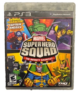 Marvel Super Hero Squad The Infinity Gauntlet Playstation 3 PS3 - Picture 1 of 5