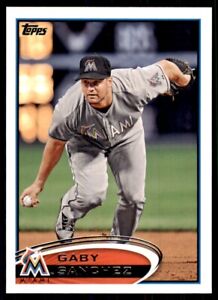 2012 Topps Gaby Sanchez Baseball Cards #513