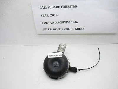 2008-2014 Subaru Forester Front Horn Signal Alarm Note Tone E13000514 OEM - Image 1 of 4