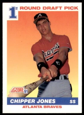 1991 Score #671 Chipper Jones RC - Image 1 of 2