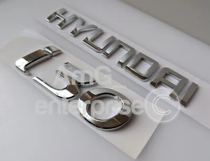 Juego De Insignias De Maletero Trasero De Cromo Plateado Para Modelos I30 - Imagen 1 de 3
