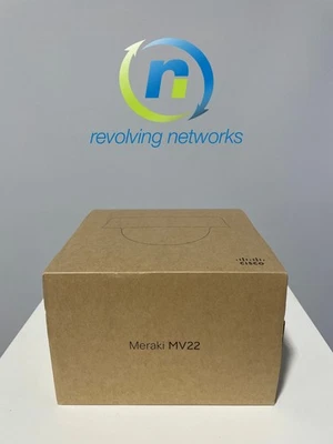 NEW Cisco Meraki MV22-HW Indoor Verifocal IP Dome Camera Unclaimed -1Yr Warranty - Image 1 of 4