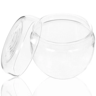  Pot Verre Avec Couvercle En Récipient De Cuisine Cartouche Thé Domestique - Image 1 of 4