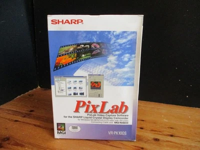 Sharp PixiLab Picture Capture Software Windows 95/98 - Image 1 of 4