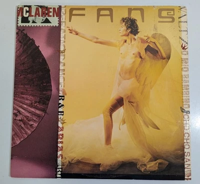 Malcolm McLaren Fans LP Vinyl Album 1984 Record Charisma Records New Wave Rock Foto 1 de 4