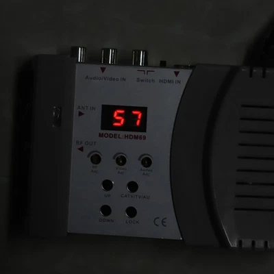 Hdm69 Digital Rf Modulator Av To Rf Converter Vhf Uhf Pal Standard M LS - Bild 1 von 4