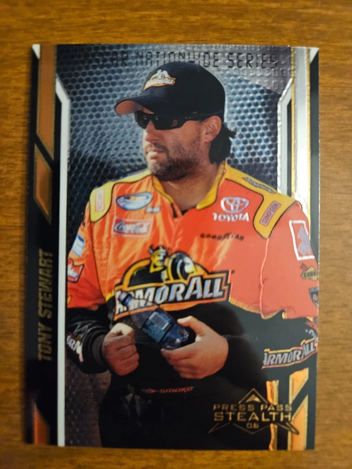 2008 Press Pass Stealth Chrome Tony Stewart Card#44 - Image 1 of 1