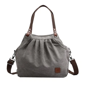 LäSsige Leinwand Einkaufs Tasche Wild Mode Leinwand UmhäNge Tasche Retro Um8379 - Bild 1 von 9