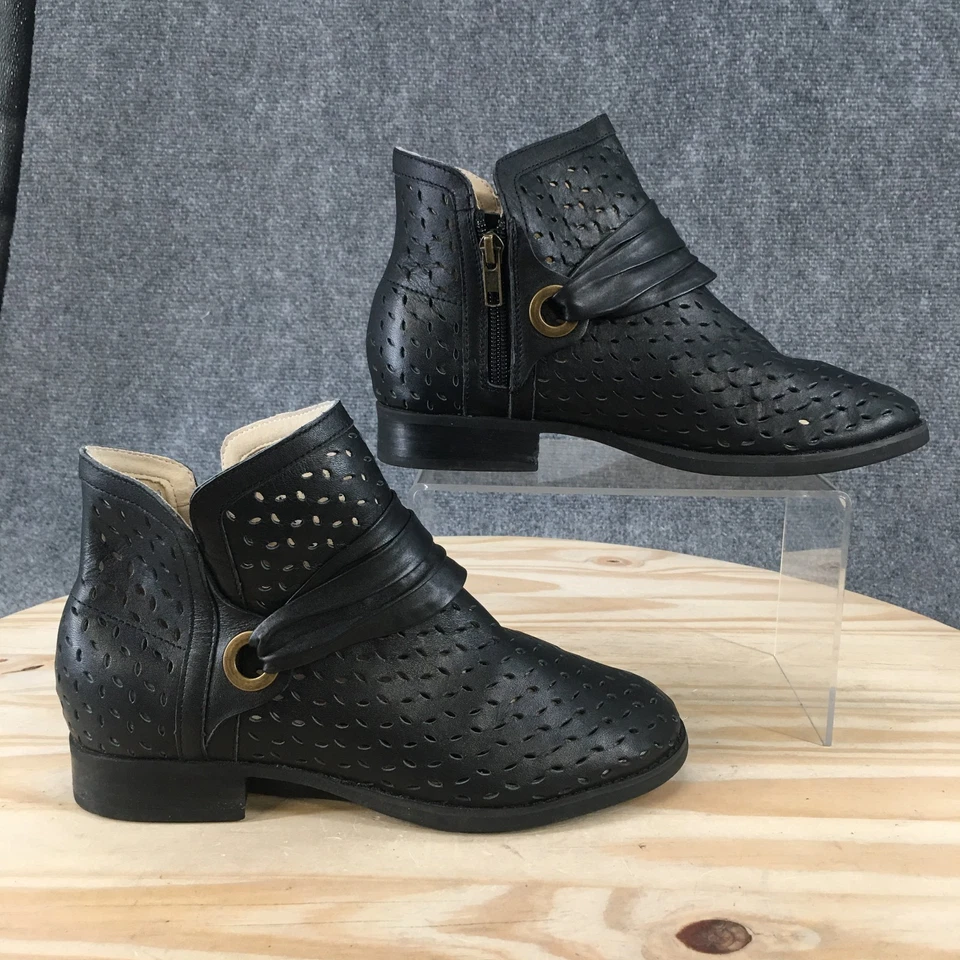 Botas Spenco para mujer 6.5 B botín Priscilla negras informales tacones en bloque tobillo Foto 1 de 4