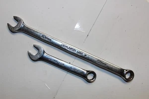 HERRAMIENTAS A PRESIÓN 10 MM Llave Combinada Métrica Larga y Enana 2 PIEZAS EE. UU. - Imagen 1 de 4