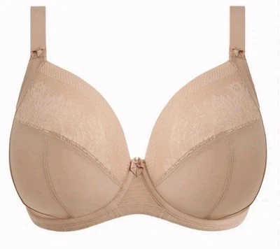 Elomi Women's Nerina Full-Figure Underwire Plunge Bra EL302734 Size 34J. - Image 1 of 4