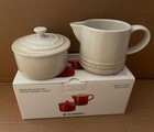Le Creuset Stoneware Milk Jug & Sugar Pot Set - Meringue