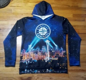 Seattle Mariners Baseball Cityscape Hoodie ken griffey Jr ichiro - Picture 1 of 9