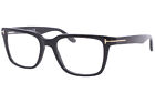 Tom Ford Eyeglasses TF5304 TF/5304 001 Black Full Rim Optical Frame 54mm