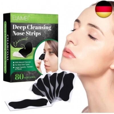 MARKE FRDUGA Mitesser Nasenstrips,Nose Mitesser Pore Strips,Nasen Mitesser Strips,Anti