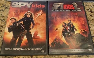 Spy Kids/ Spy Kids 2: Island of Lost Dreams (2 DVD Lot) Antonio Banderas - Picture 1 of 1