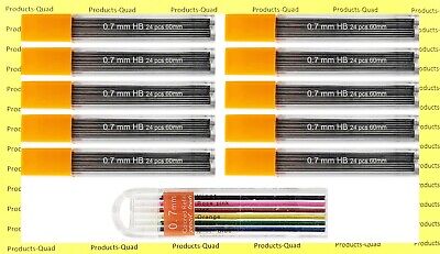 0.7 Mm Lead Refills .7 Mechanical Pencil Lead Refill. Includes FREE COLOR Leads • 6.99$