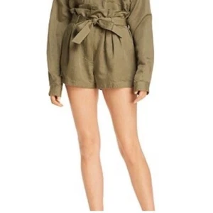 FRAME Belted Army Green PaperBag Shorts M - Bild 1 von 6