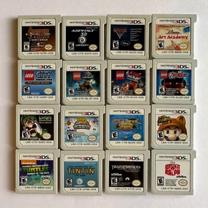 Nintendo 3DS Games Lot Pick Choose Save! Bundle Discounts! Authentic Mario Luigi - Picture 1 of 44