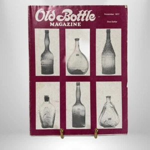 Old Bottle Magazine November 1977 Vintage. Pink cover - Picture 1 of 5