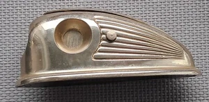 Stromlinienförmiger alter Vintage deutscher Chrom Art Deco Zigarrenschneider 1930 sehr selten - Bild 1 von 21