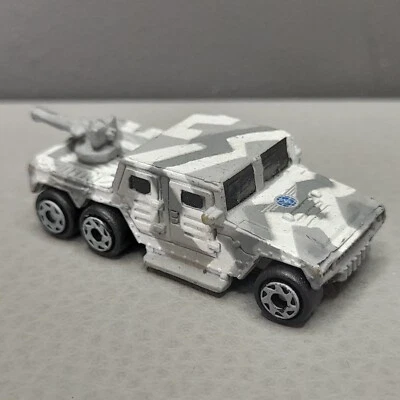 Micro Machines Military Vehicle Traxxon Raider Camo Humvee Hummer Army Hasbro - Image 1 of 4