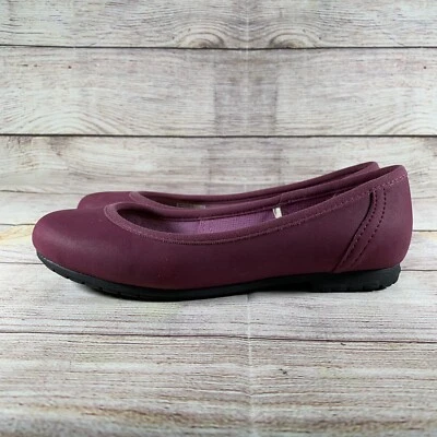 Crocs Marin Colorlite женские размер 6 балетная слива - Изображение 1 из 4