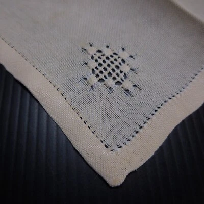 Tischset Handtuch Vierkantig Rosa Spitze Seide 1930 Art Déco Tisch France N7136 - Bild 1 von 4