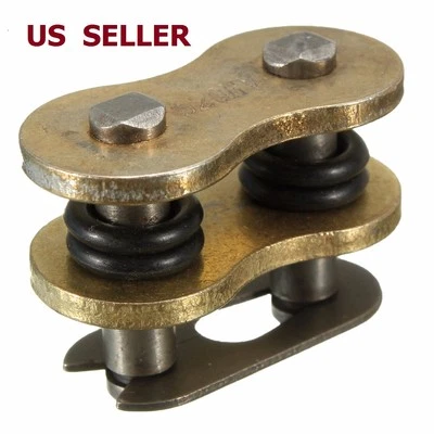 Enlace maestro de conexión de cadena de junta tórica 530 envío a EE. UU. para Honda Yamaha Suzuki Kawasaki Foto 1 de 4