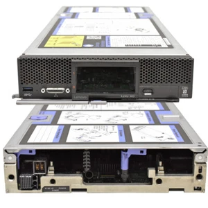 Lenovo Flex System X240 M5 9532-AC1 2x E5-2680 V3 128GB RAM  - Bild 1 von 3