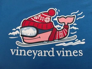 Vineyard Vines LS Pocket Tee - S - ALPINE SKI - VTG Collectible - Picture 1 of 5