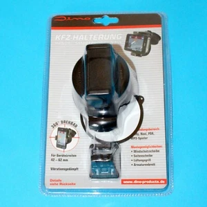 Car Holder Mobile Phone iPhone Sat Nav TOMTOM GARMIN Holder + Navigation Bracket - Picture 1 of 8